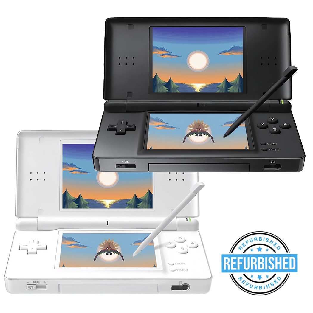 Nintendo DS Lite Console Handheld System Cleaned Tested New Case Reneweds Game