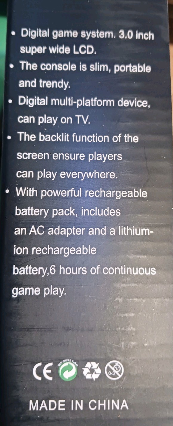 Game Box Plus Handheld Console – Retro Gaming System
