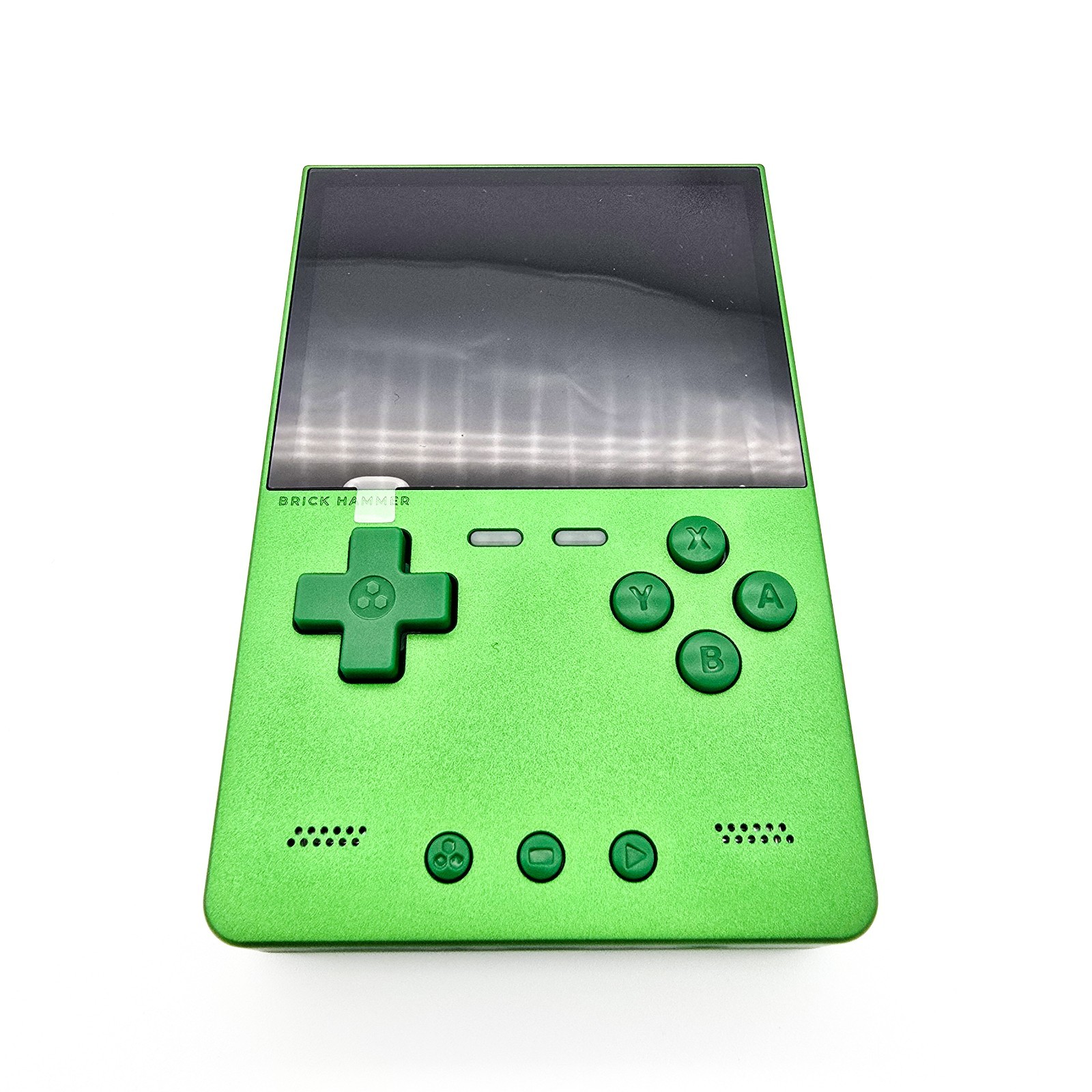 Trimui Brick Hammer Green Brand New! Limited Edition! Handheld Only!