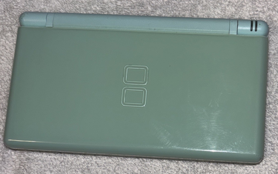 Nintendo DS Lite Jp Handheld Blue Turquoise Tested And WorkingMatchingStylus&gba