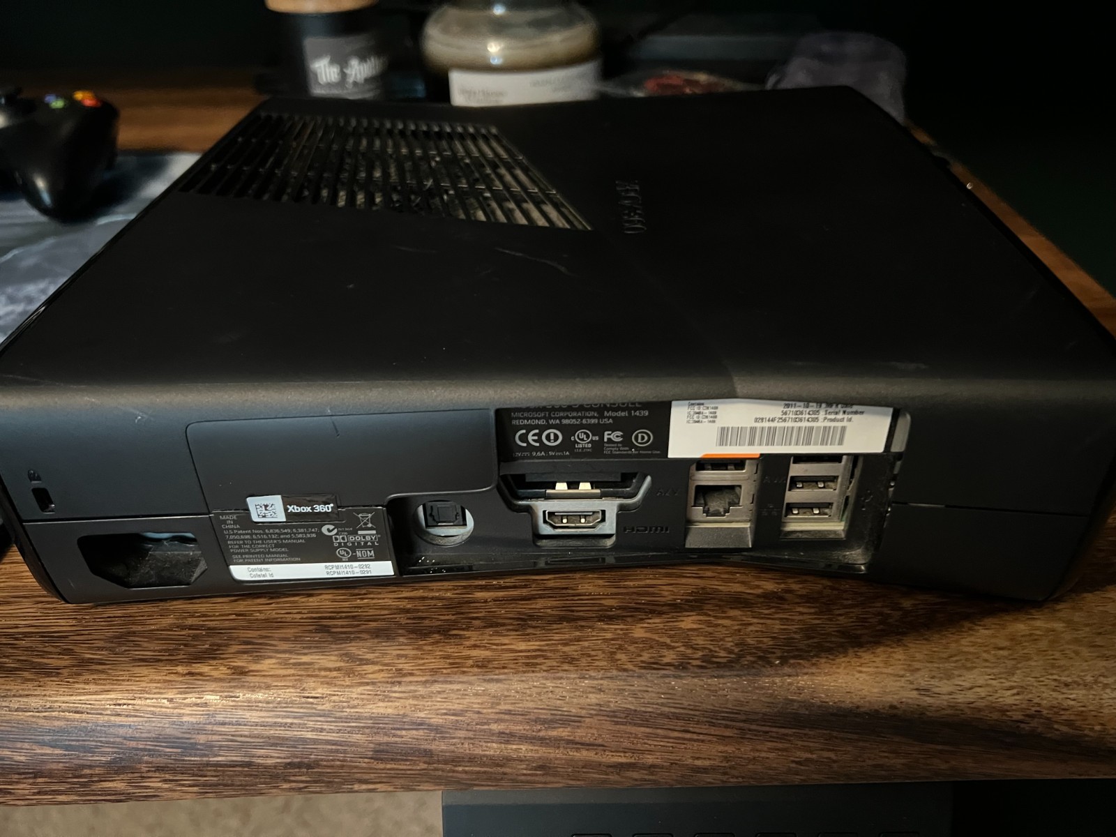 Microsoft Xbox 360S Black