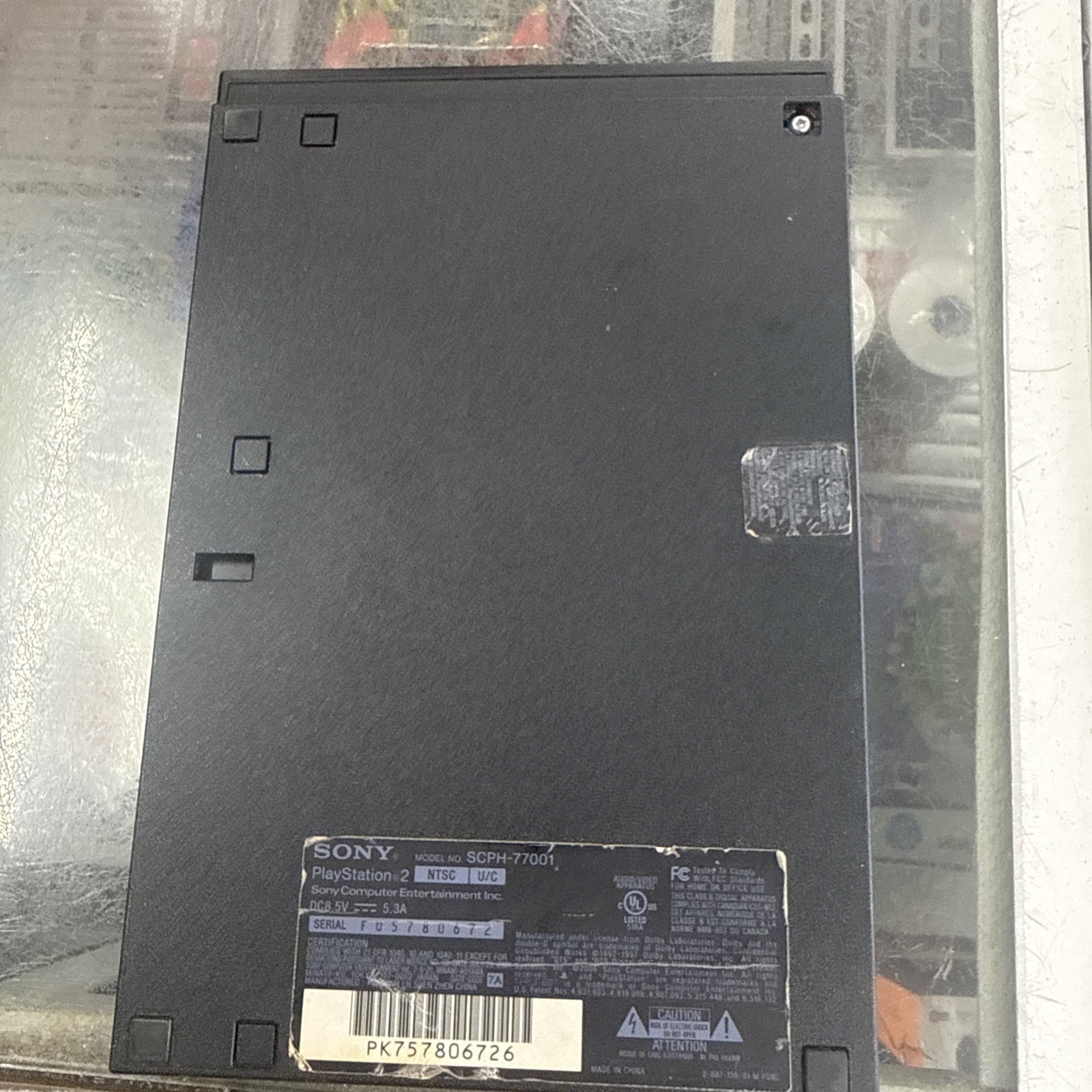 Playstation2 Slim SCPH-77001 Console Only For Parts