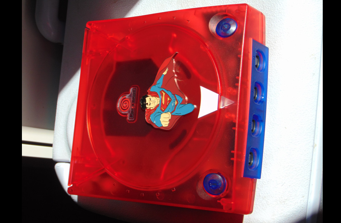 💙 SEGA Dreamcast HKT 3020 Home Console 🌟 red edition 💙 ✨ ❤️✨ ❤️ red leds