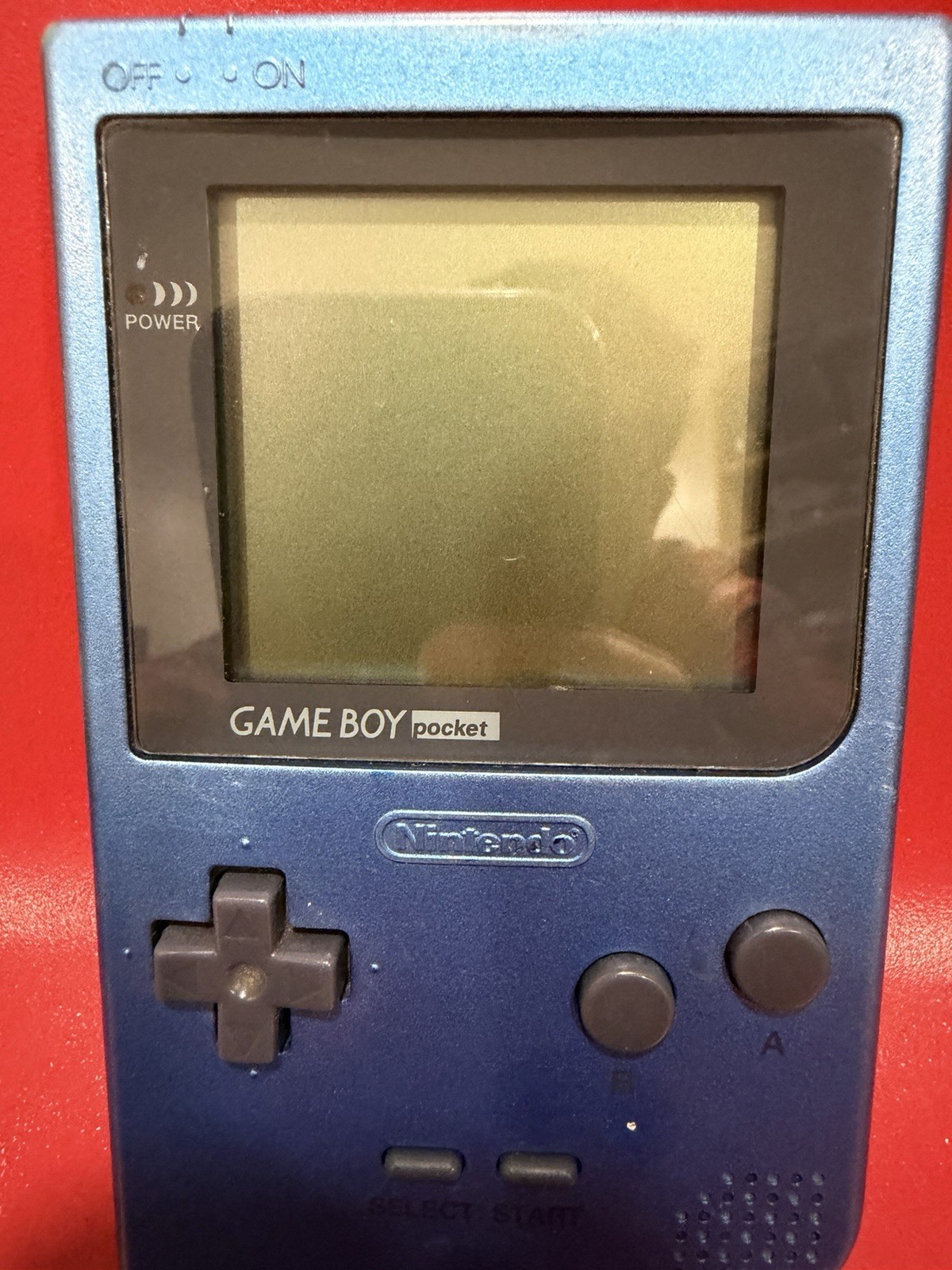 Nintendo Game Boy Pocket Ice Blue Handheld System MGB-001