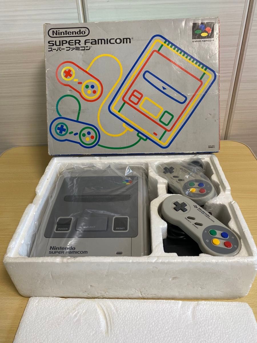 Nintendo Super Famicom Jr Console Set Boxed Tested SHVC-101 Japan