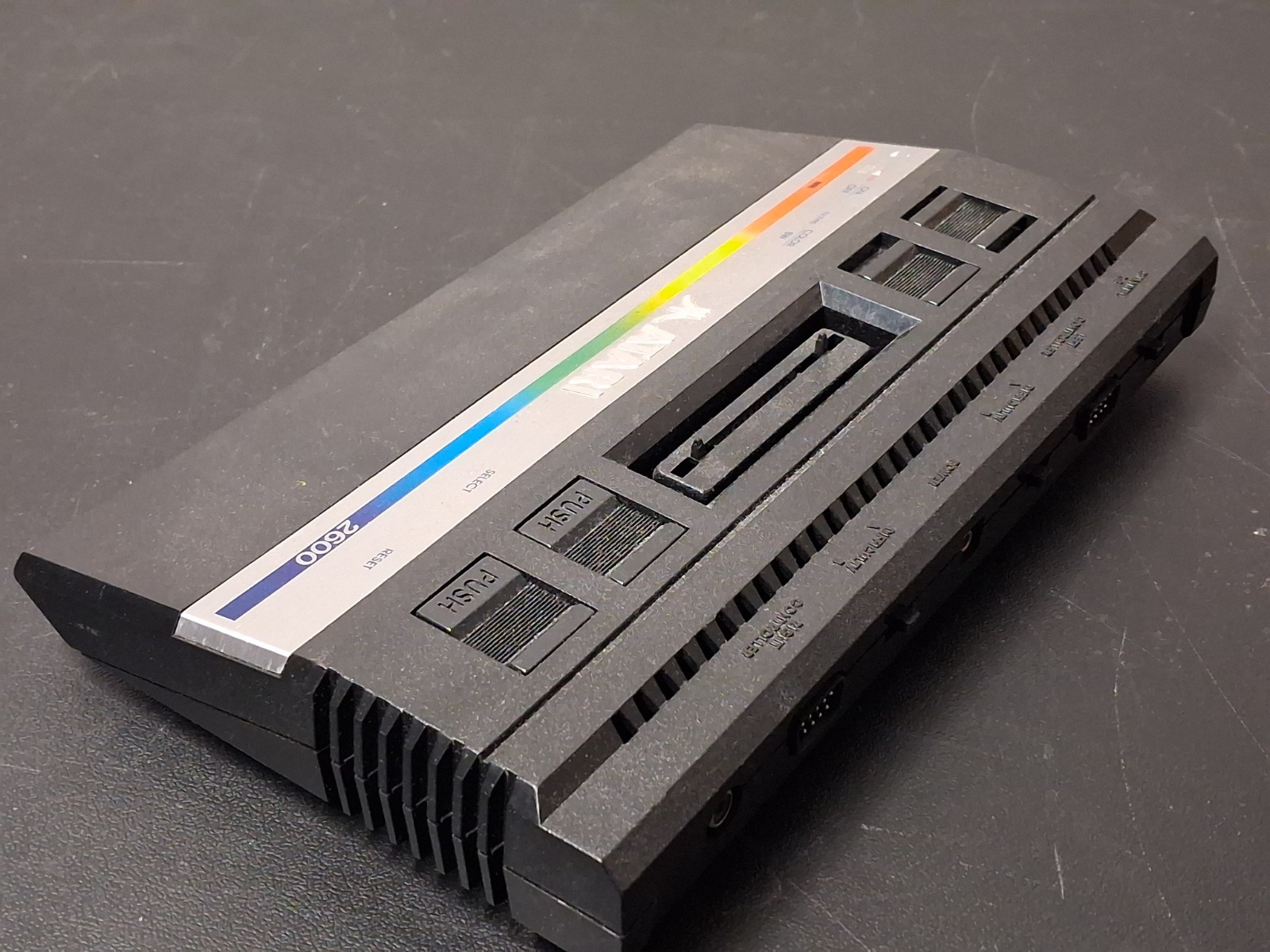 Atari 2600 Jr. Game System Console ONLY Retro Rainbow – Working And Nice