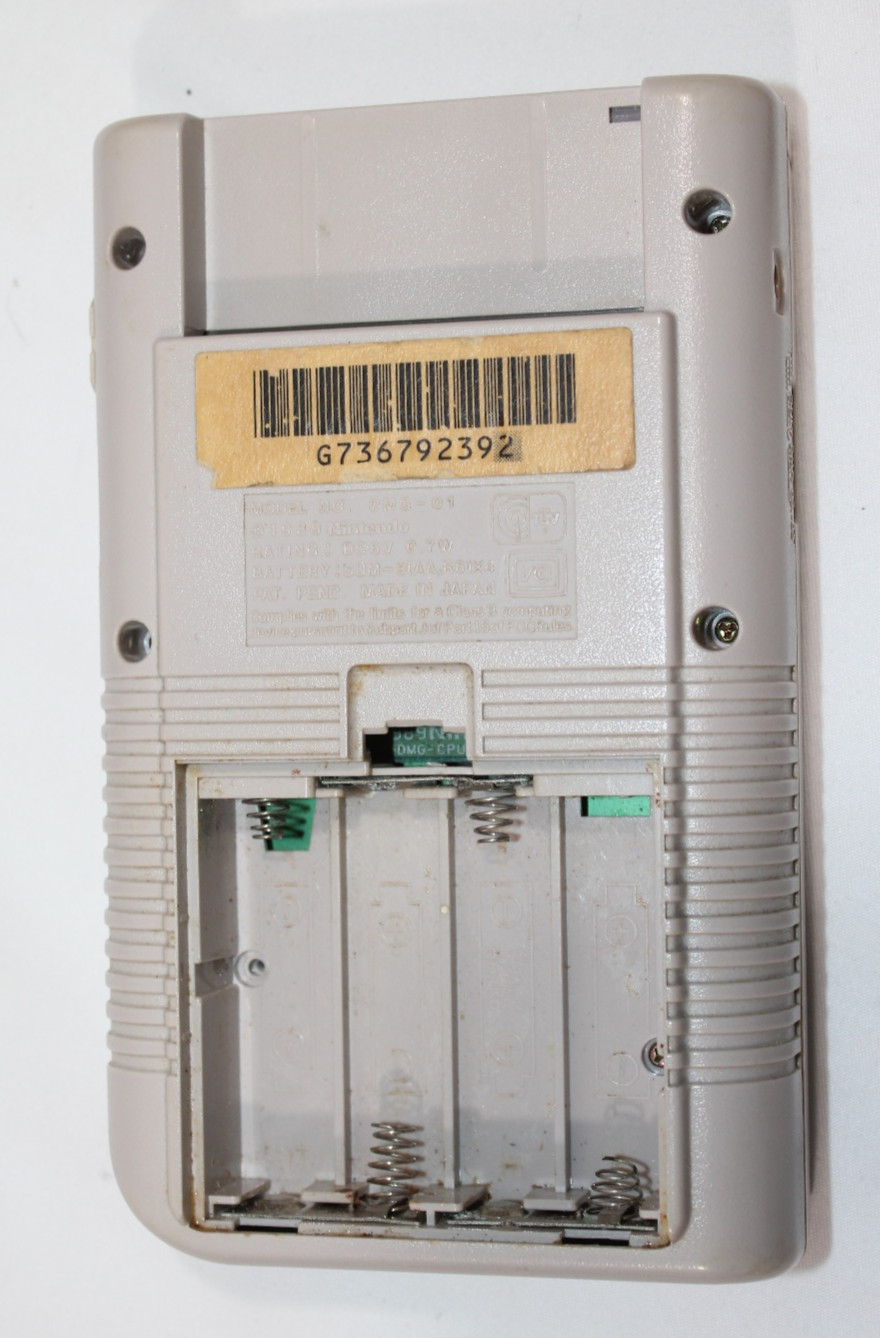 Original Nintendo Game Boy DMG-01 w/ Hard Shell Case Tested & Working