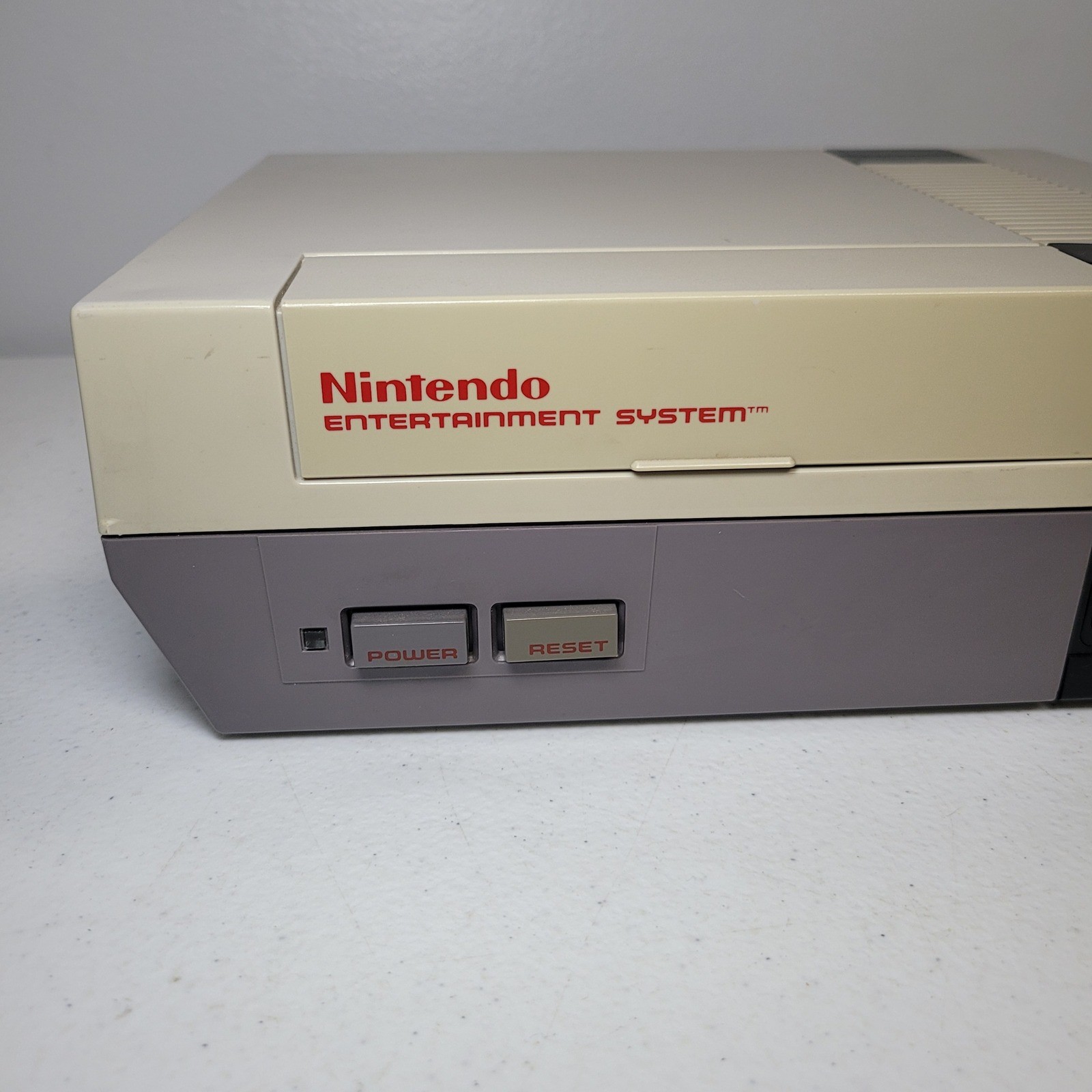 Nintendo NES Entertainment System Console Only Gray Untested Vintage