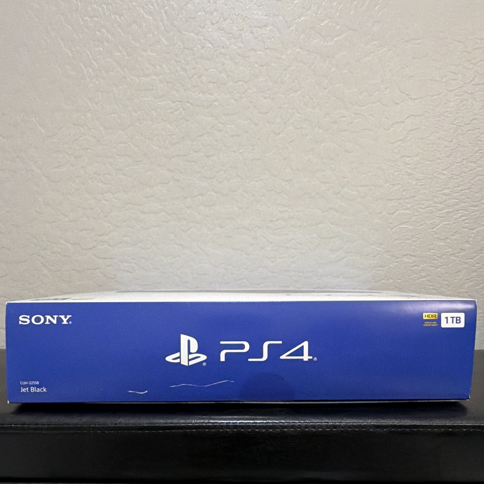 Sony PlayStation 4 pro Slim 1TB Jet Black Console HDR Wi-Fi HDMI USB-A Ethernet