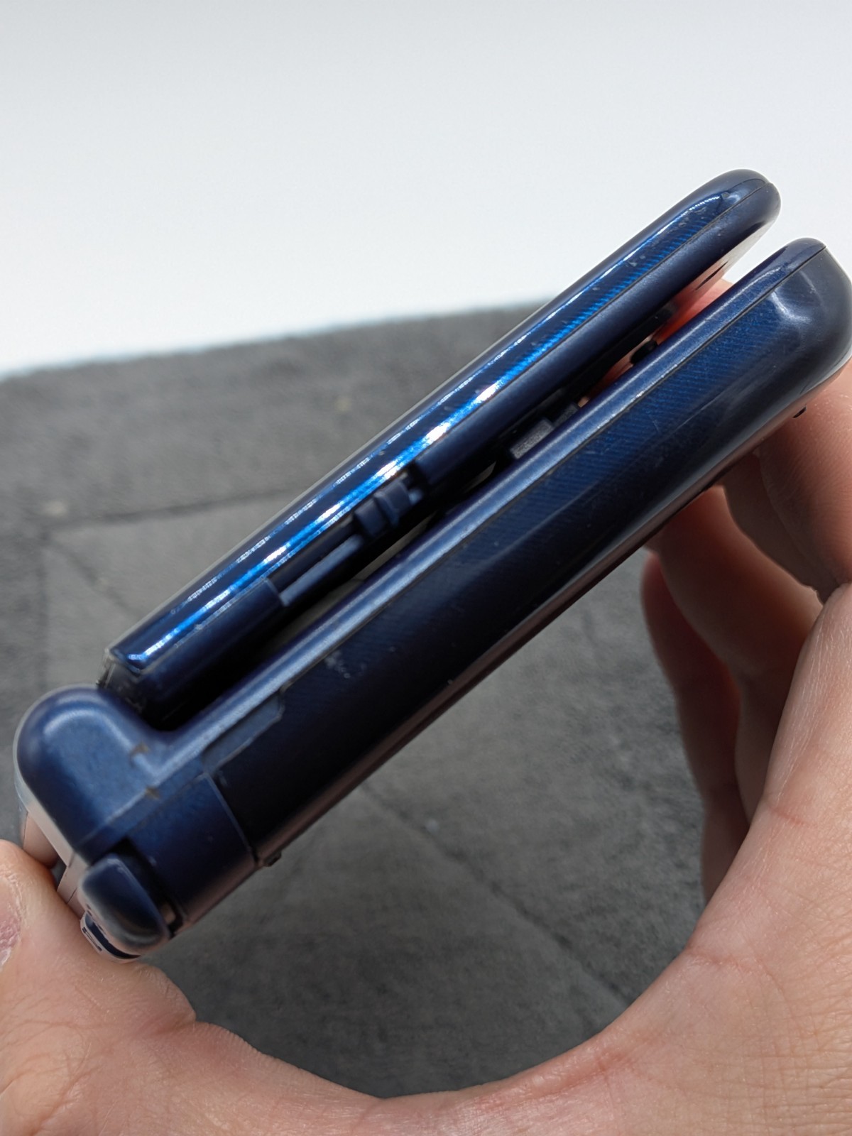 【Excellent5】Nintendo NEW 3DS LL XL Blue Handheld Used Game Console From Japan