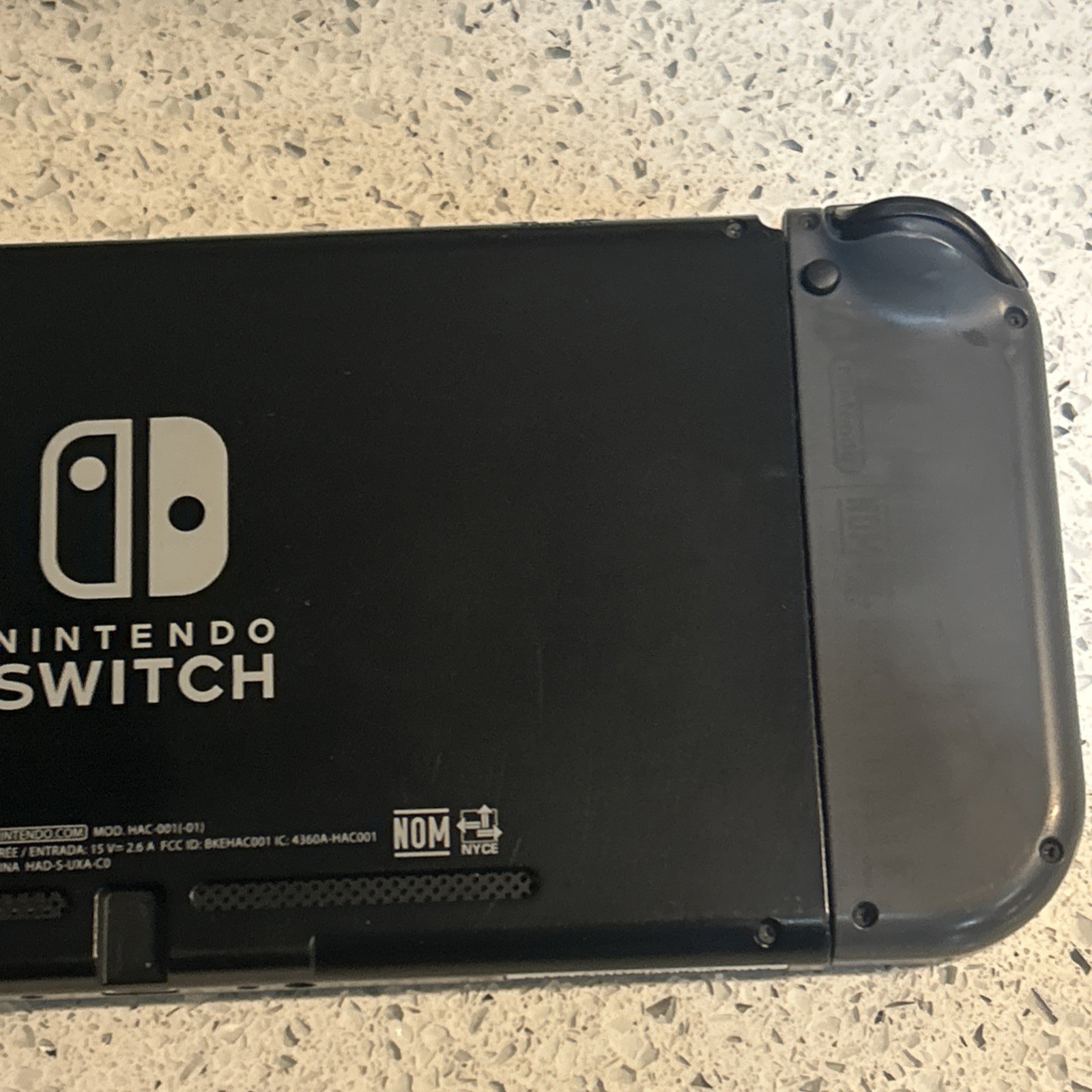 Nintendo Switch HAC-001(-01) 32GB Console Bundle 128gb Sd /Dock /4 Games Read