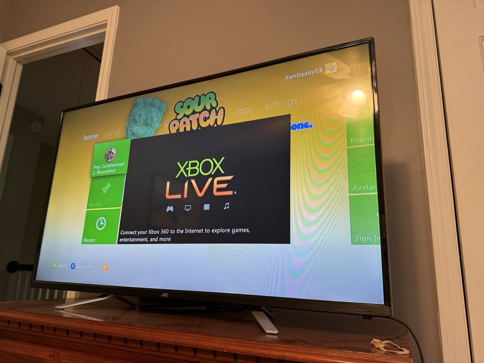 Microsoft Xbox 360 Console With Two Controllers Tested Working