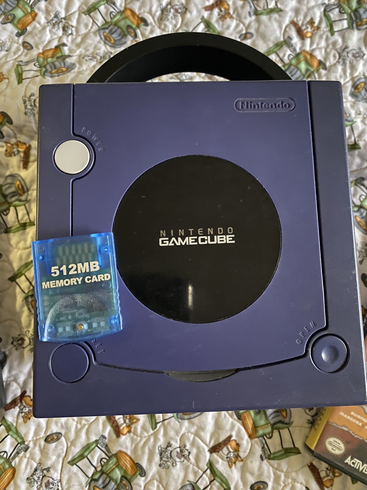 GameCube w/ 512mb Card, THPS4, Madden 08, Batman vengeance & Offbrand Controller
