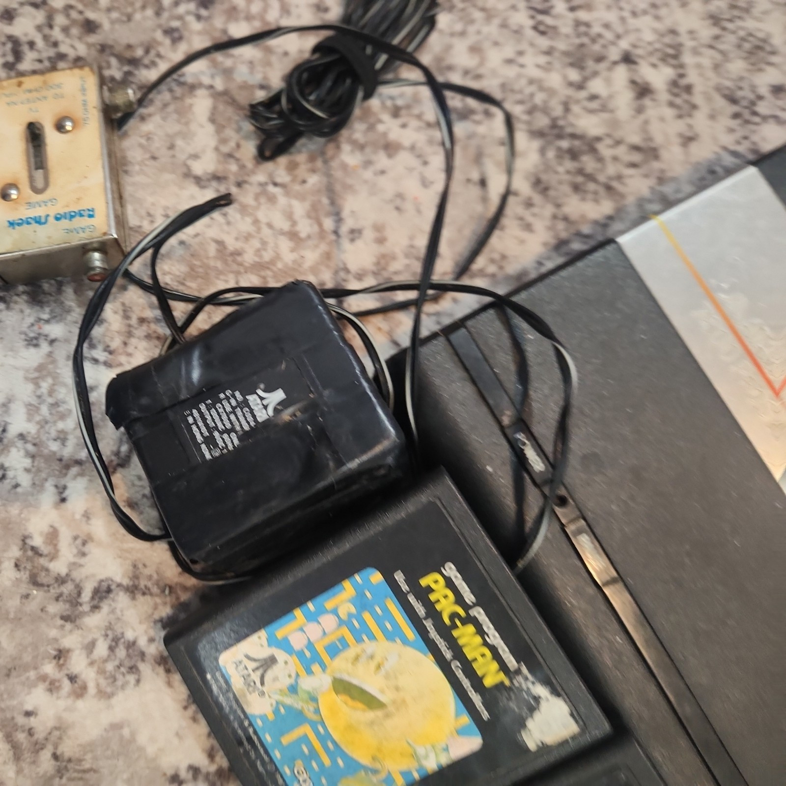 Atari 7800 Pro System Console used!! cosmetic issues with games