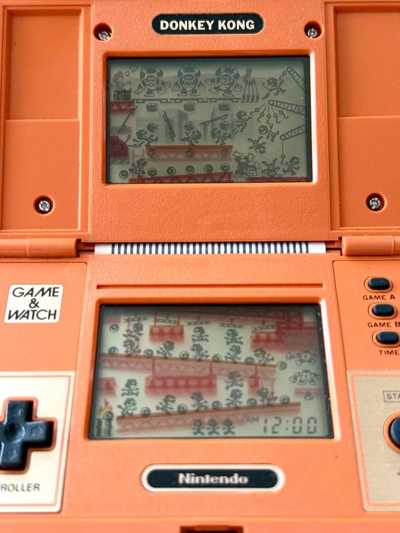 Game and Watch Nintendo Donkey Kong multi screen DK-52 tested very good F/S