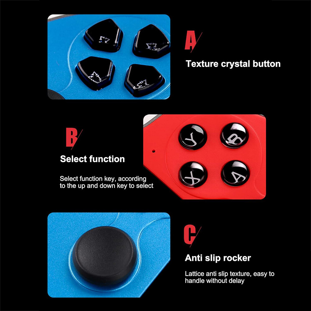 Retro Handheld Games Player X12 Plus Built-in 10000games Portable 7» e-book VX