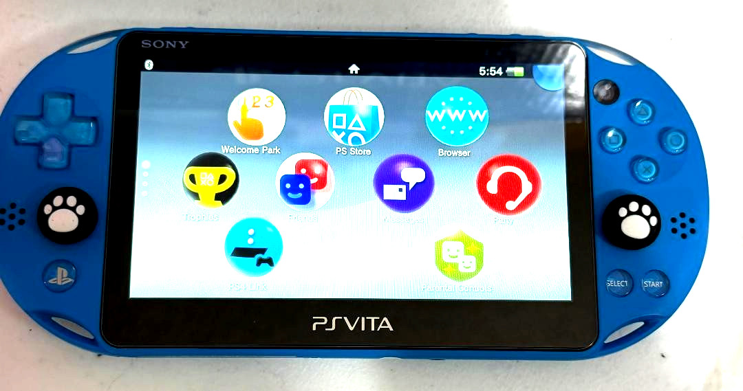 SONY PS Vita PCH 2000 Console Charger w/Box PlayStation PSV Slim Black 64GB USA