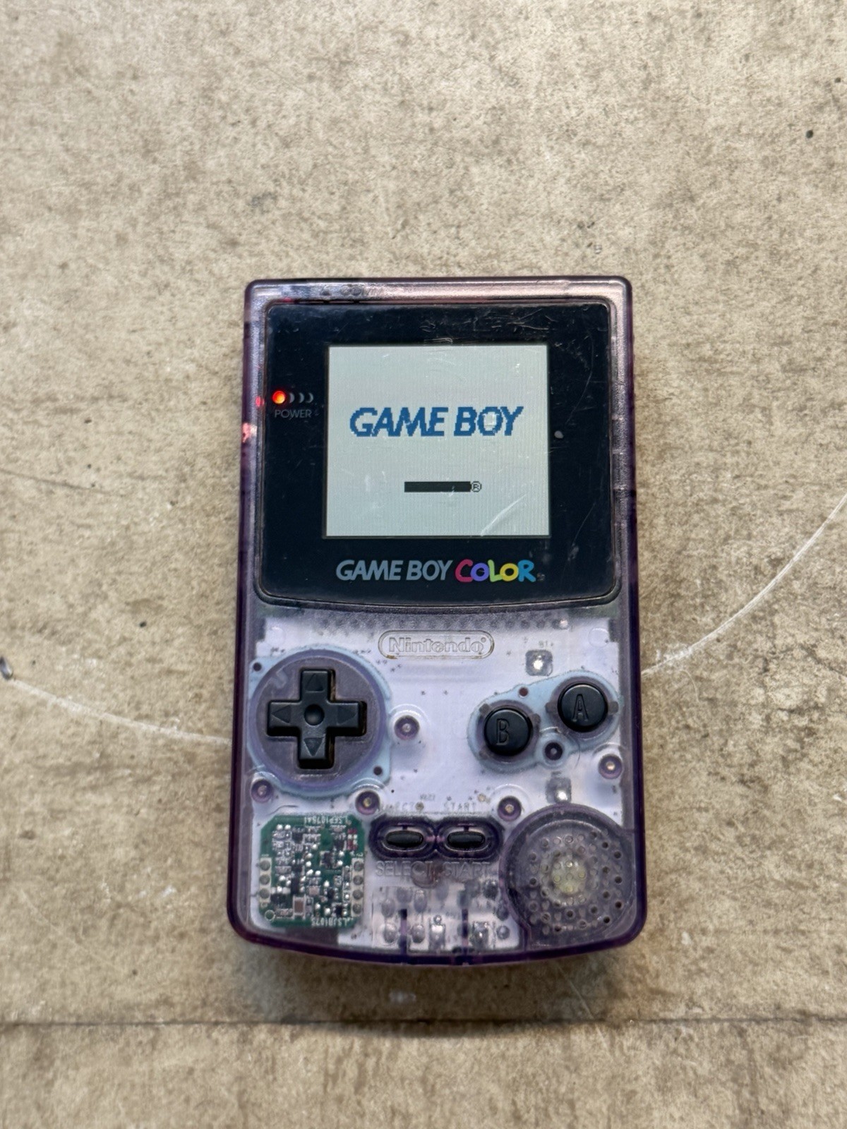 GameBoy Color Console CGB-001 Nintendo **MADE IN CHINA* UNSURE IF IT SAVES
