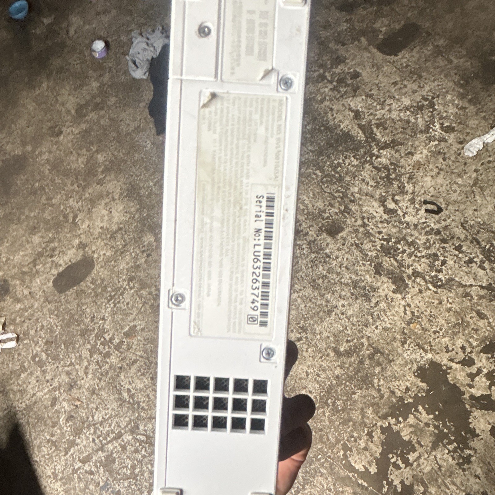 Nintendo Wii RVL-001 512 MB Home Console – White