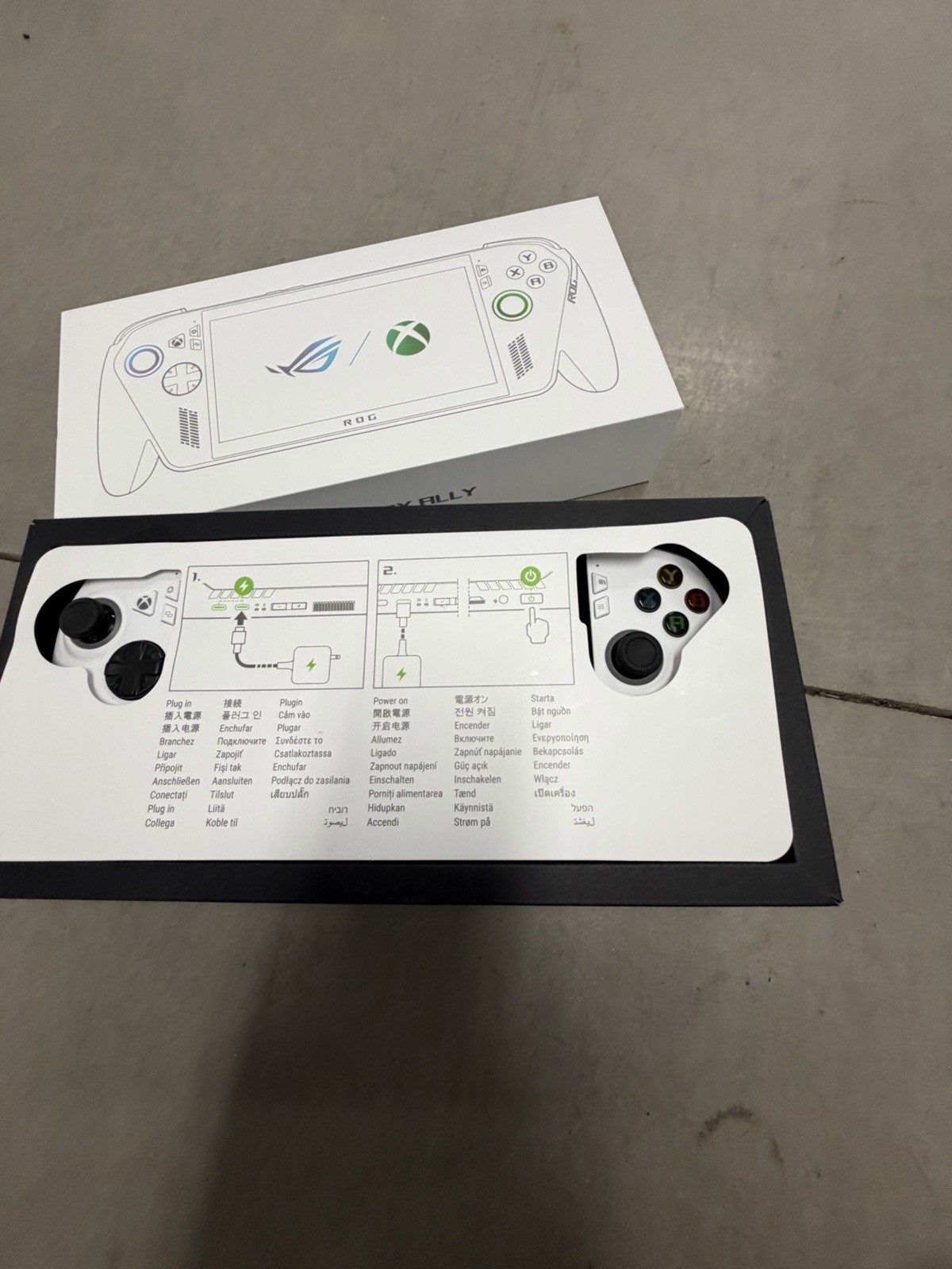 BARELY USED Asus ROG Xbox Ally Handheld Console White 512GB – Excellent!!