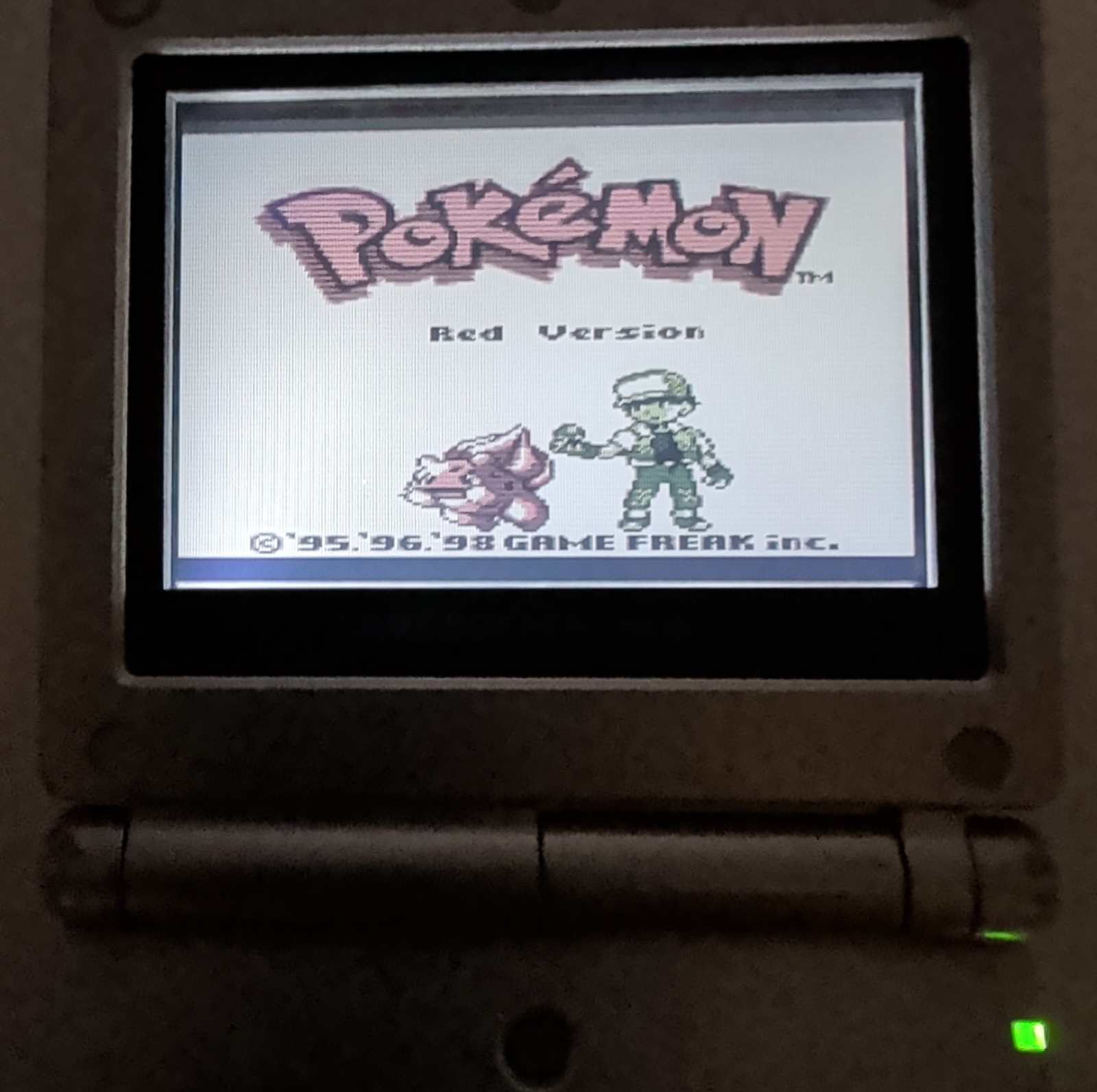 Game Boy Advance GBA SP AGS 001 Handheld System Silver – Tested & Working