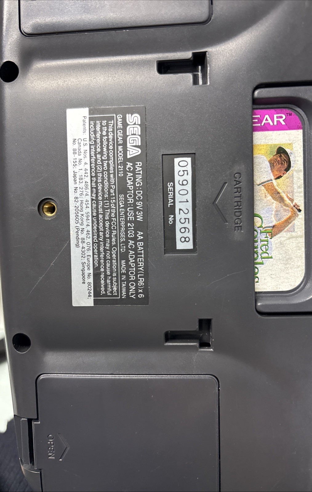 SEGA Game Gear Console with Games and Accessories – Tested and Working
