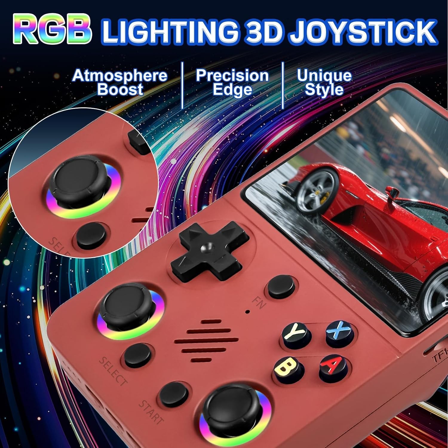 RG36PRO Retro Game Console: 30,000+ Games, Ergonomic Design, 3000mAh Battery