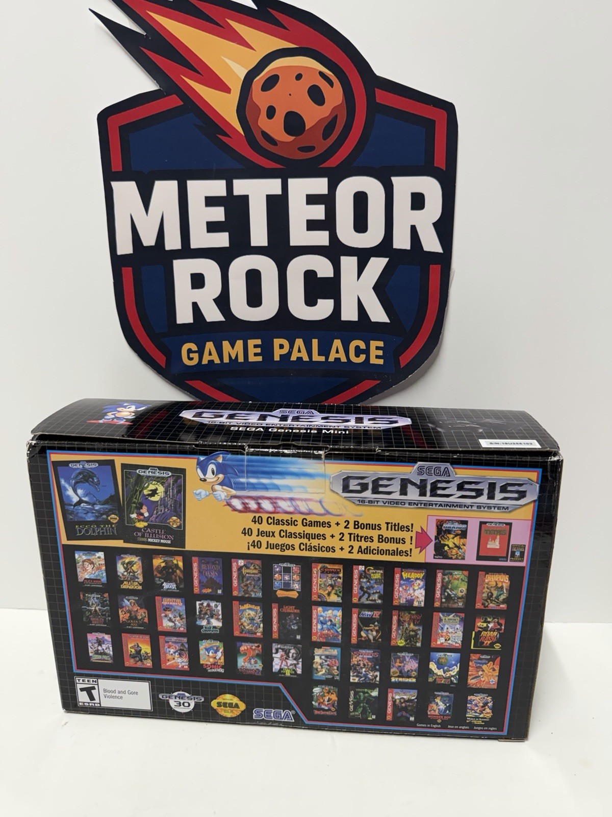 SEGA Genesis Mini Home Game Console 30th Anniversary Release w/ 42 Preload Games