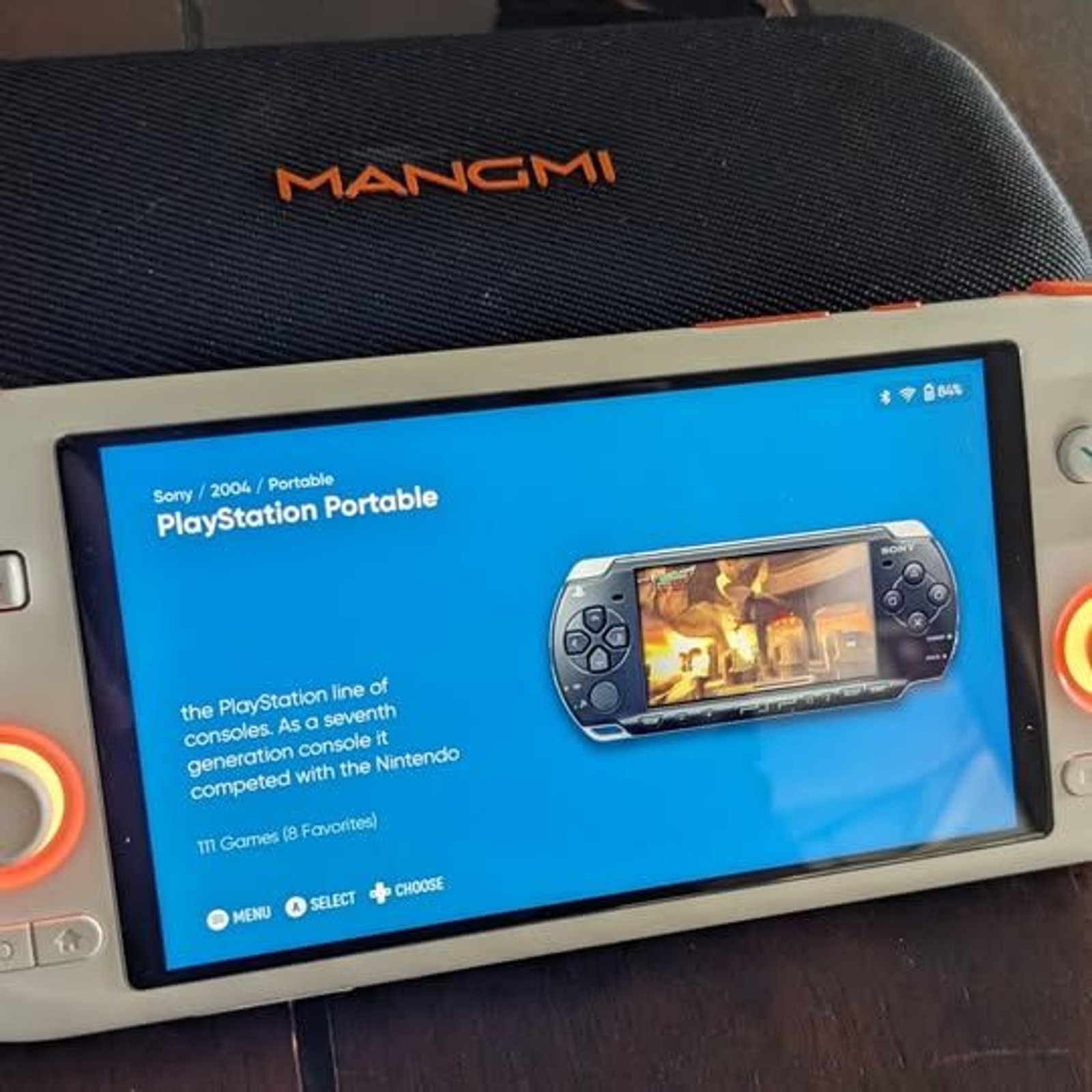 Mangmi Air X – Retro Handheld – 5.5″ FHD IPS Touchscreen – Orange