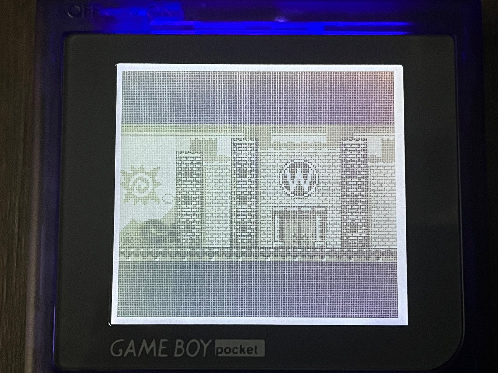 Nintendo Game Boy Pocket GBP Mod Backlight W/ Glass Lens – Midnight Blue