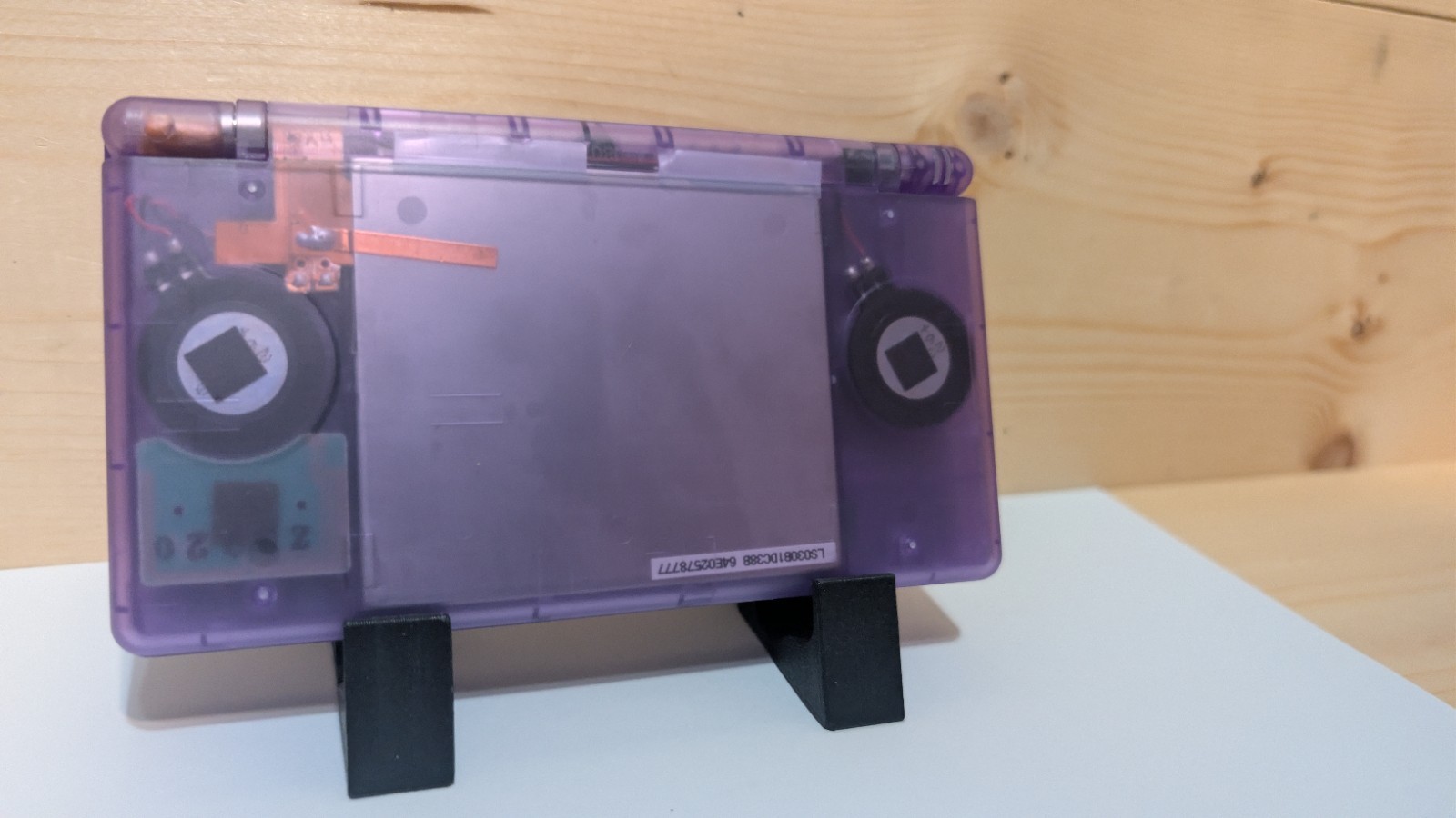 Nintendo DS Lite Atomic Purple Handheld USG-001 W/Charger *Tested* eXtreamRate