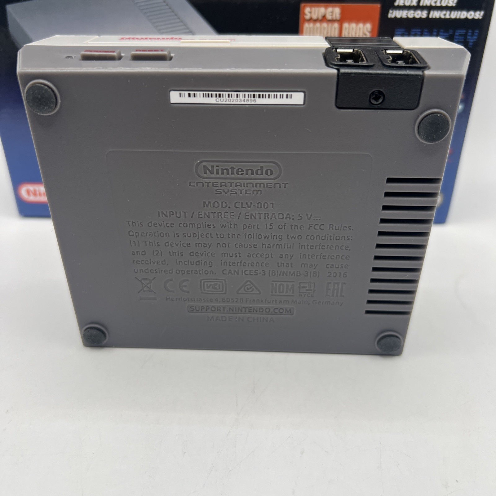 Nintendo Classic Edition 2016 NES Console Complete In Box CIB Tested Working