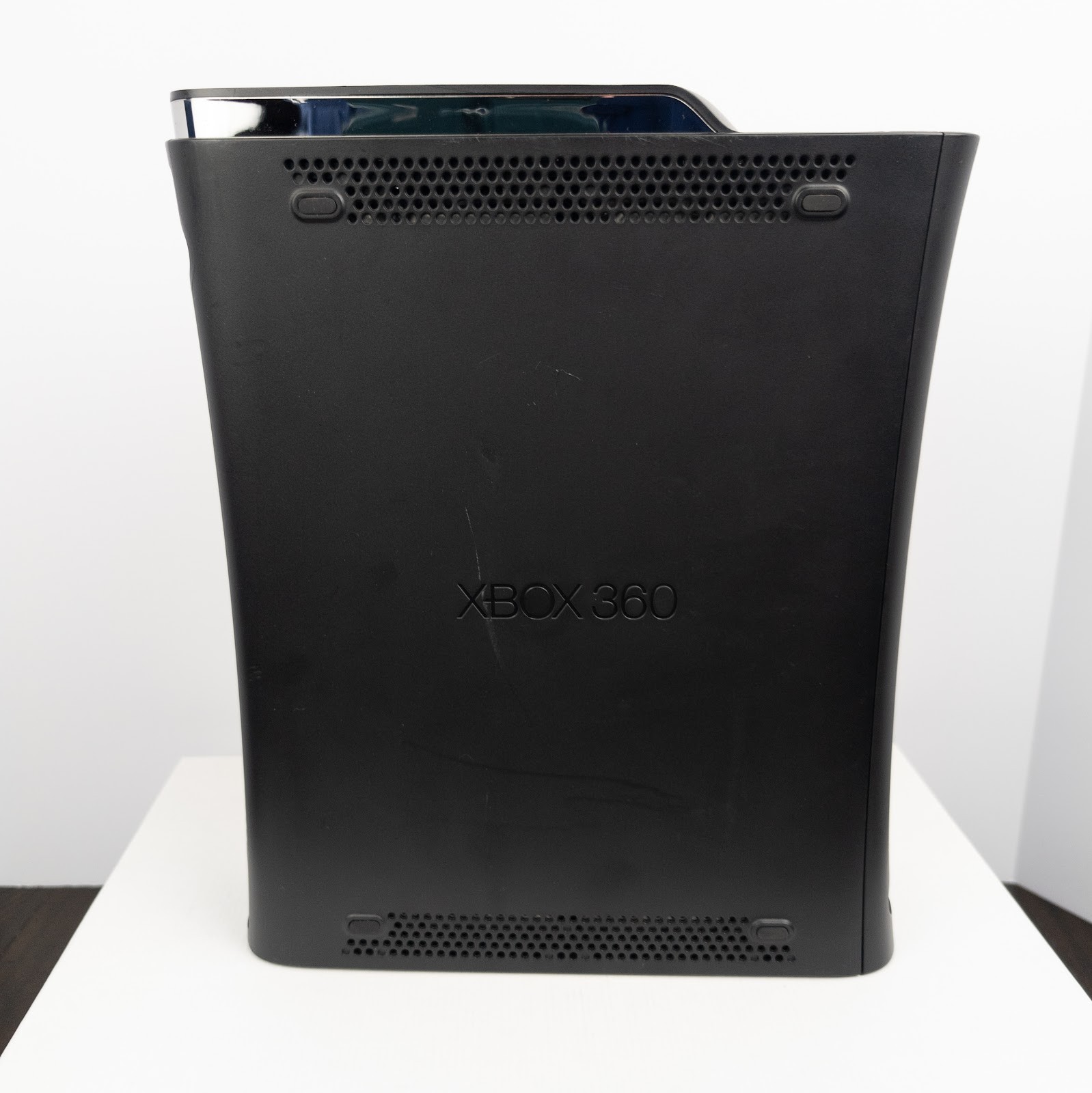 Microsoft Xbox 360 120GB Console w/ Power Adapter – Stuck Tray – Tested Working