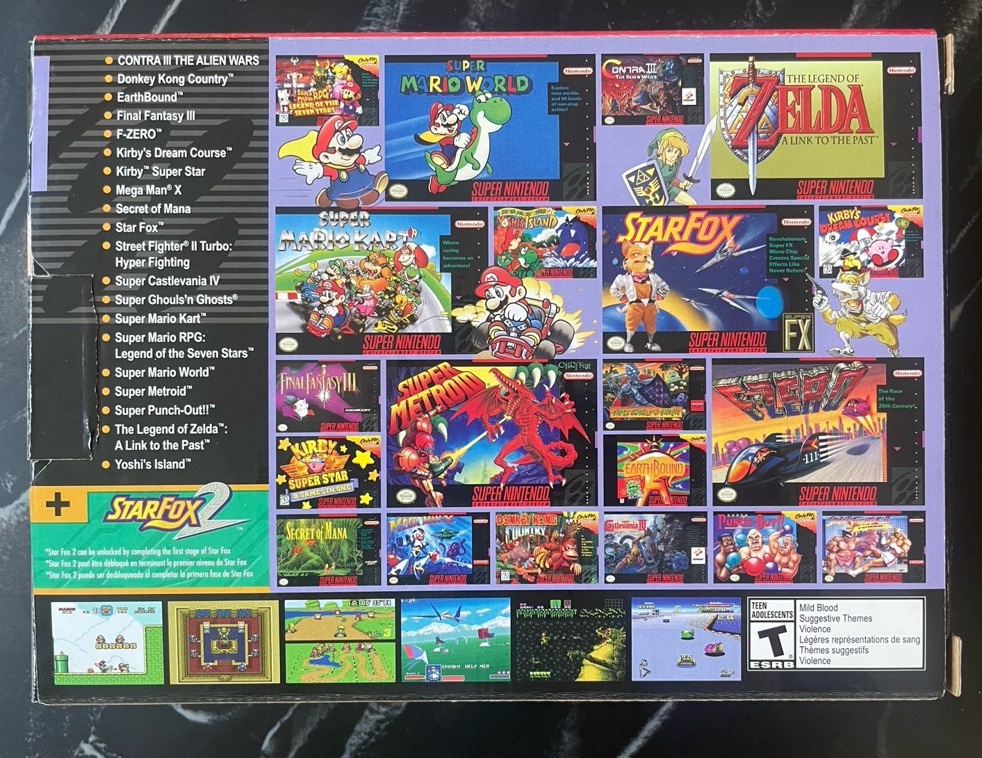 Authentic Nintendo SNES Classic Edition CLV-201 Complete in Box, Tested & Works