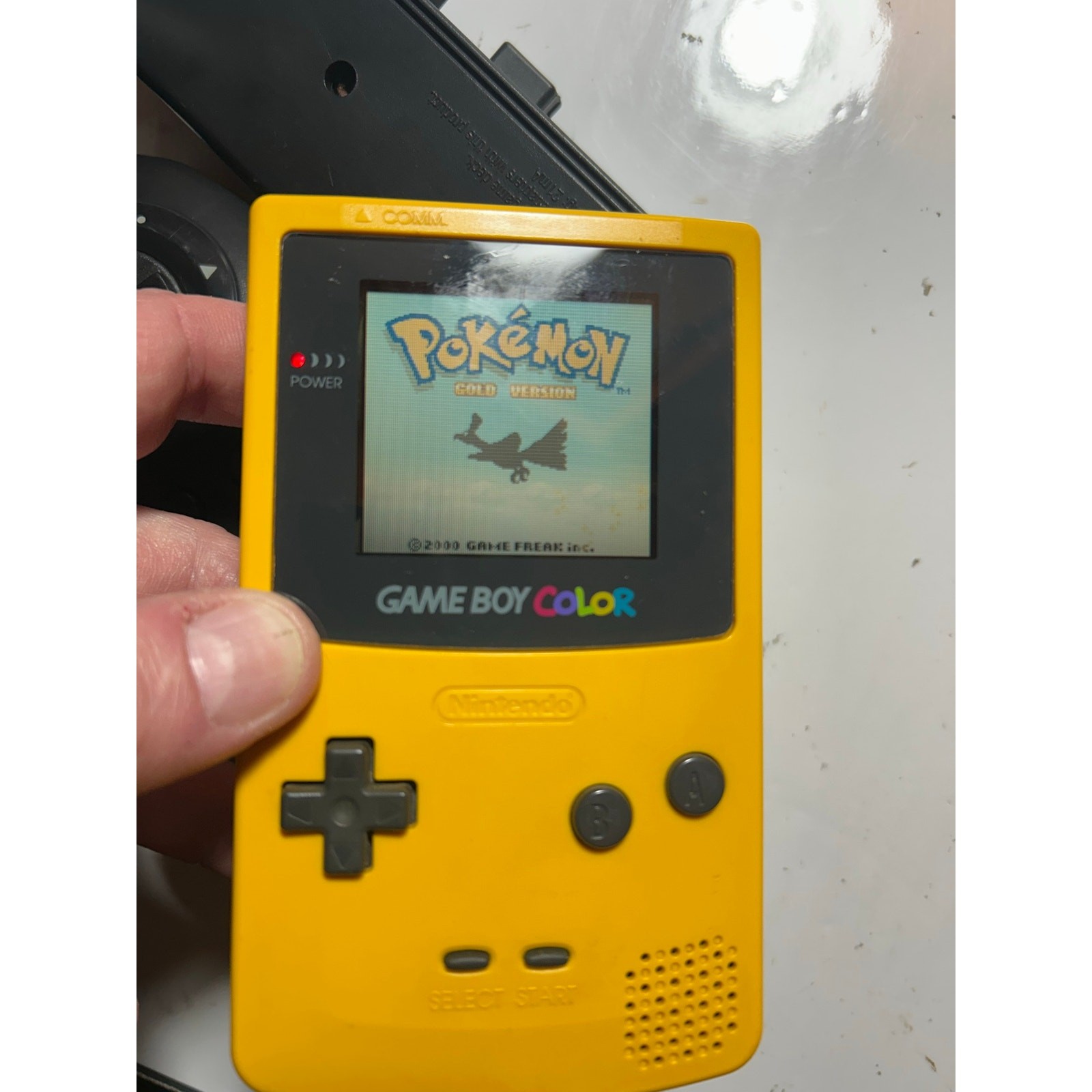 Nintendo Gameboy Game Boy Color Yellow🔥Works Great! Great Condition!