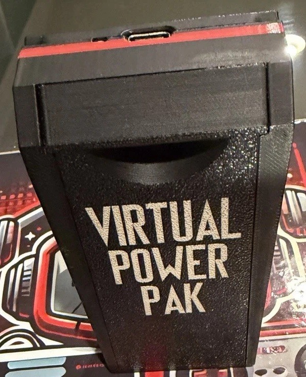 Nintendo VIRTUAL BOY CONSOLIZED VGA Out -Virtual Tap,(1) extension cord, 1 game