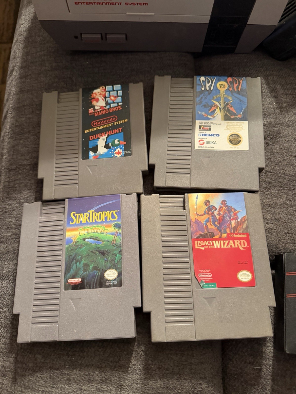 Nintendo Entertainment System Home Console NES With Games