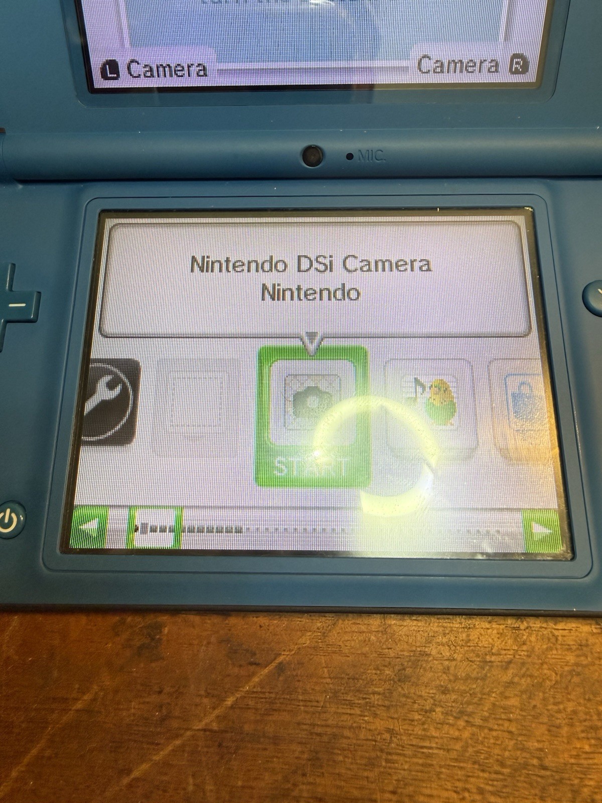 Nintendo DSI XL Midnight Blue Console W/Charger, & Lego Indiana Jones NO STYLUS