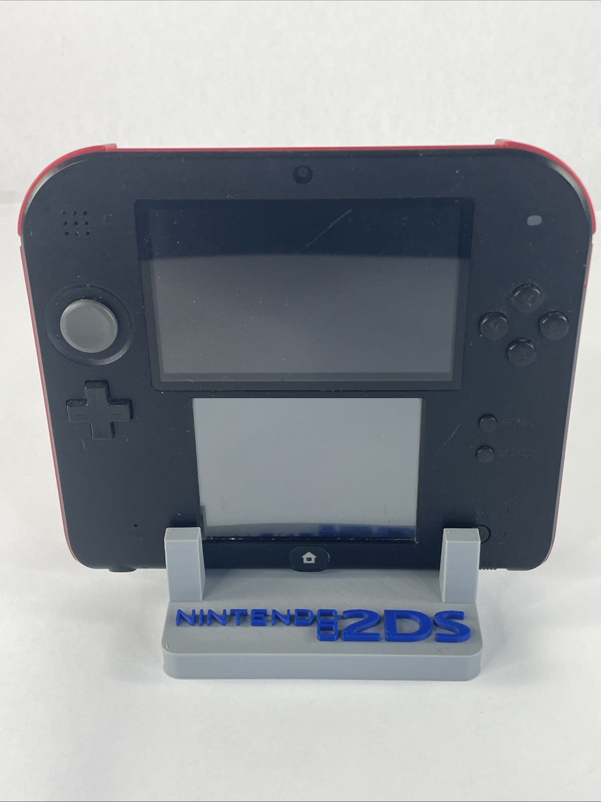 Nintendo 2DS Launch Edition Crimson Red W 3D Printed Stand TESTED