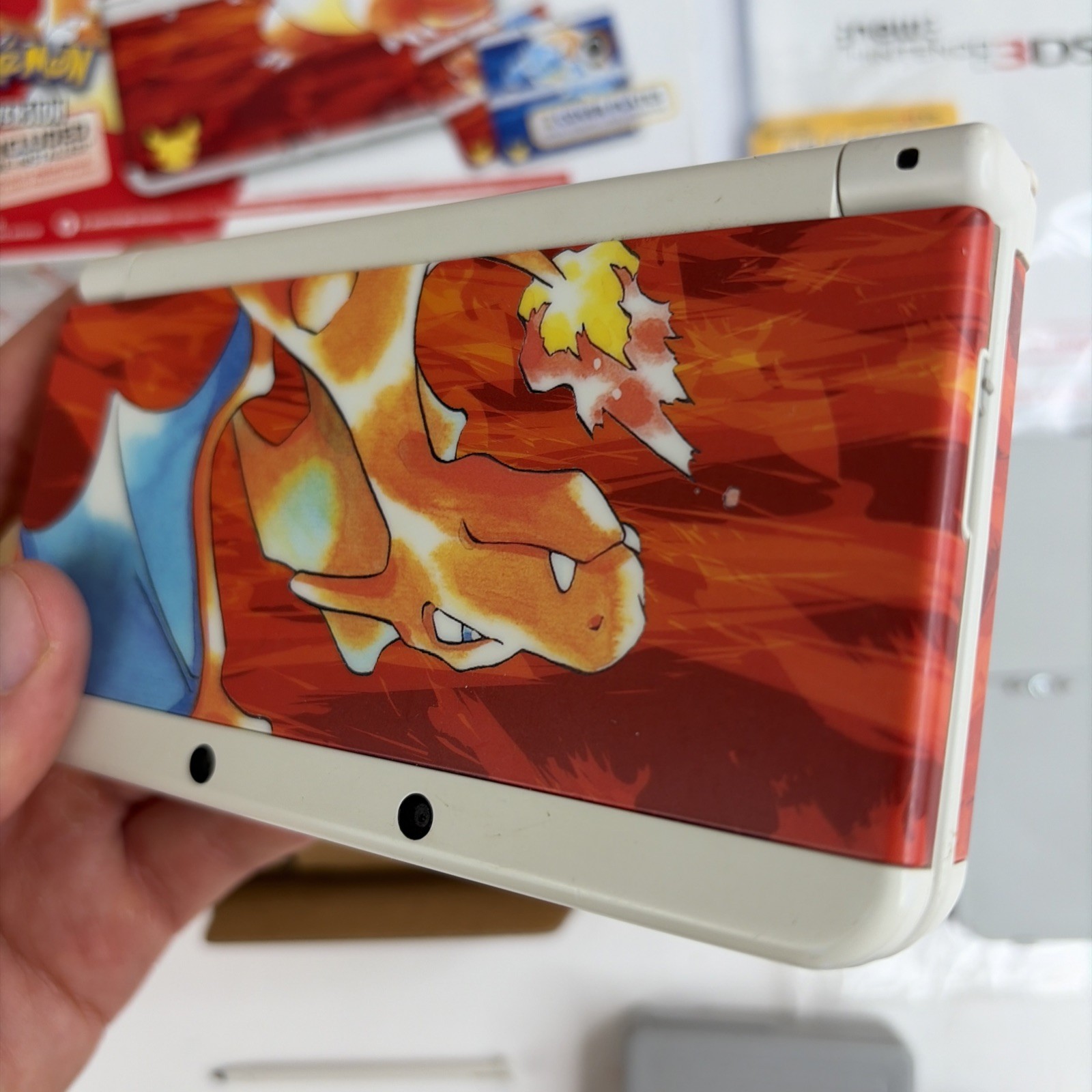 New Nintendo 3DS Pokemon 20th Anniversary Edition System Manual CIB plates