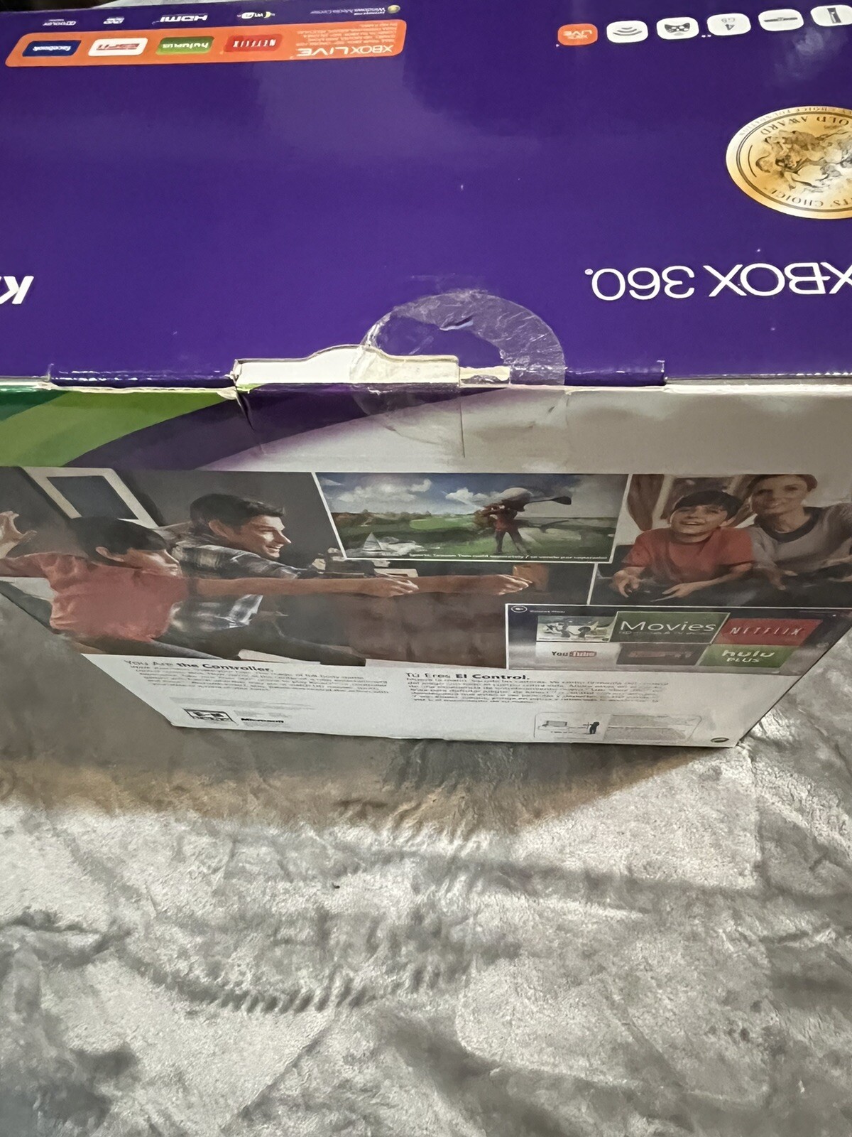 Vintage XBOX 360 Kinect New In Box!! Bundle Console Game 2000s Retro