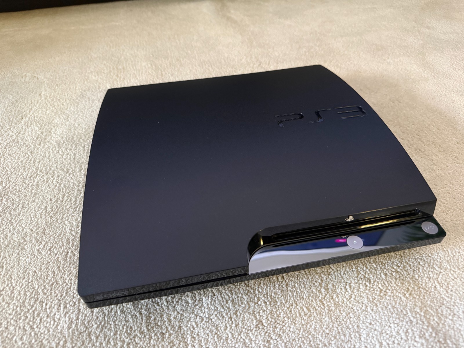 Sony PlayStation 3 PS3 Slim 120GB Console CECH-2001A Tested Working + Cables