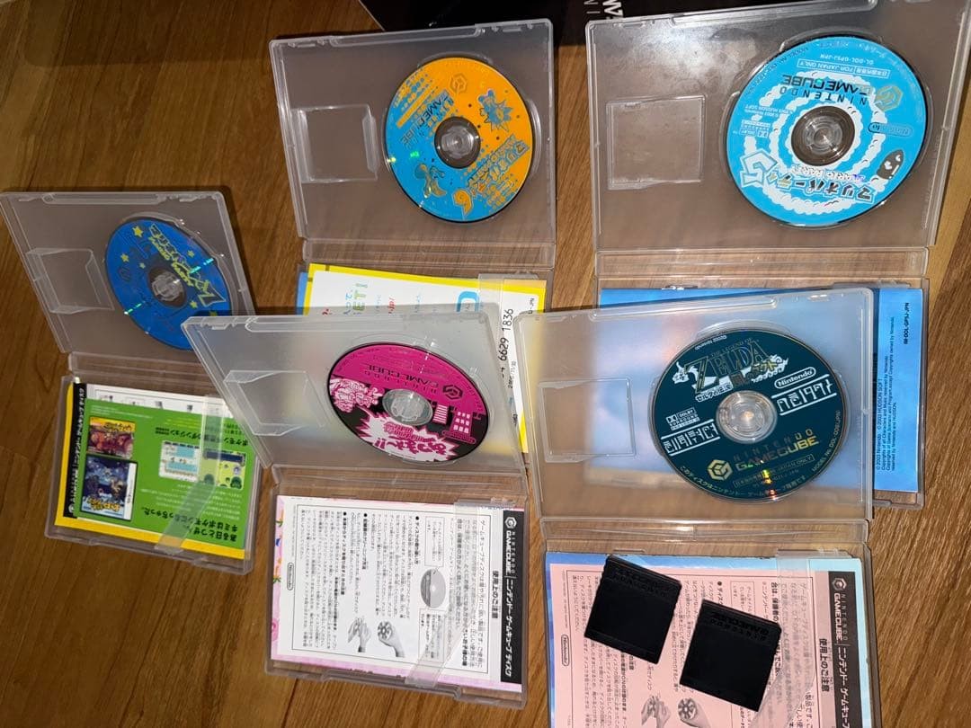 GameCube Games Mario Party Zelda + Memory Card, Untested, No Controller