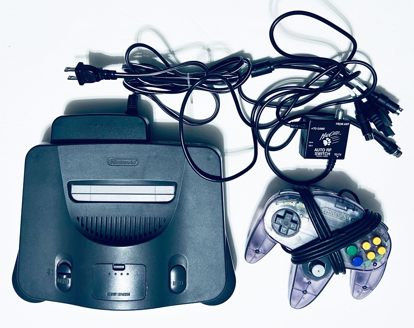 Nintendo 64 N64 Console w/ One Controller Tested Works Perfectly