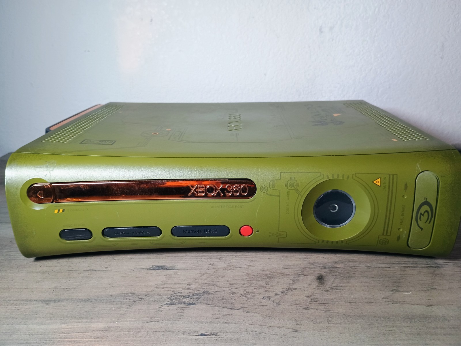 Xbox 360 Green Console Halo 3 Special Edition Console – CONSOLE ONLY – SEE VIDEO