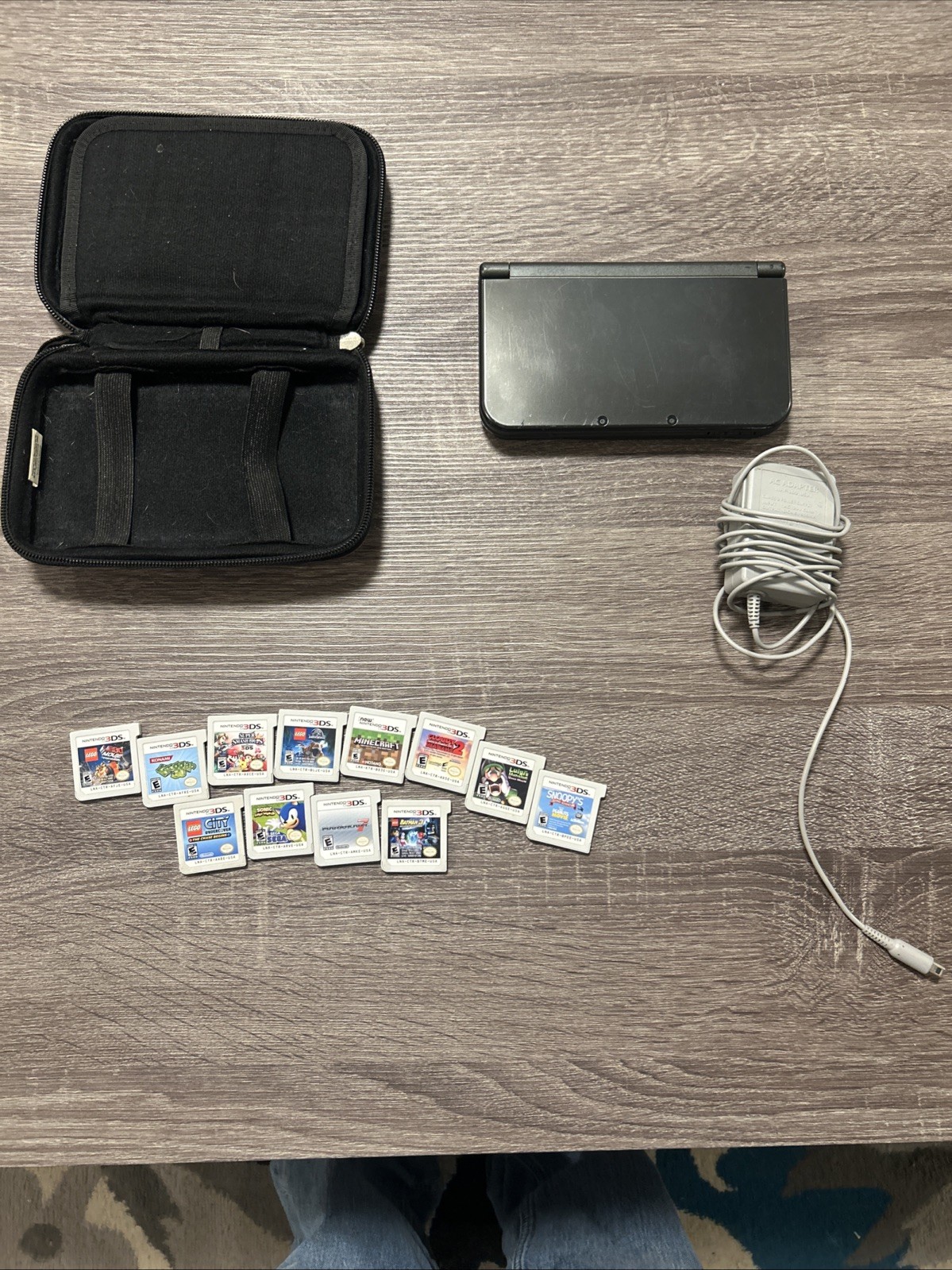 Nintendo New 3DS XL 4GB Handheld Gaming System-*COMES WITH 12 GAMES*