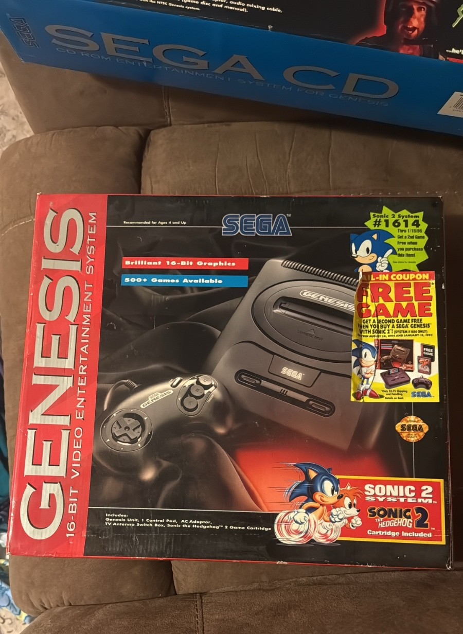 SEGA Genesis II 16MB Home Console – Black