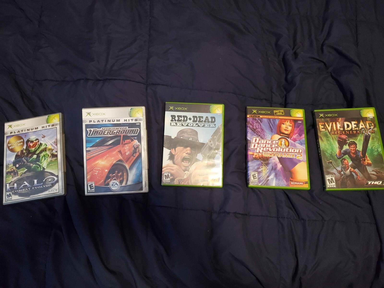 Original Microsoft Xbox – three controllers and 10 games