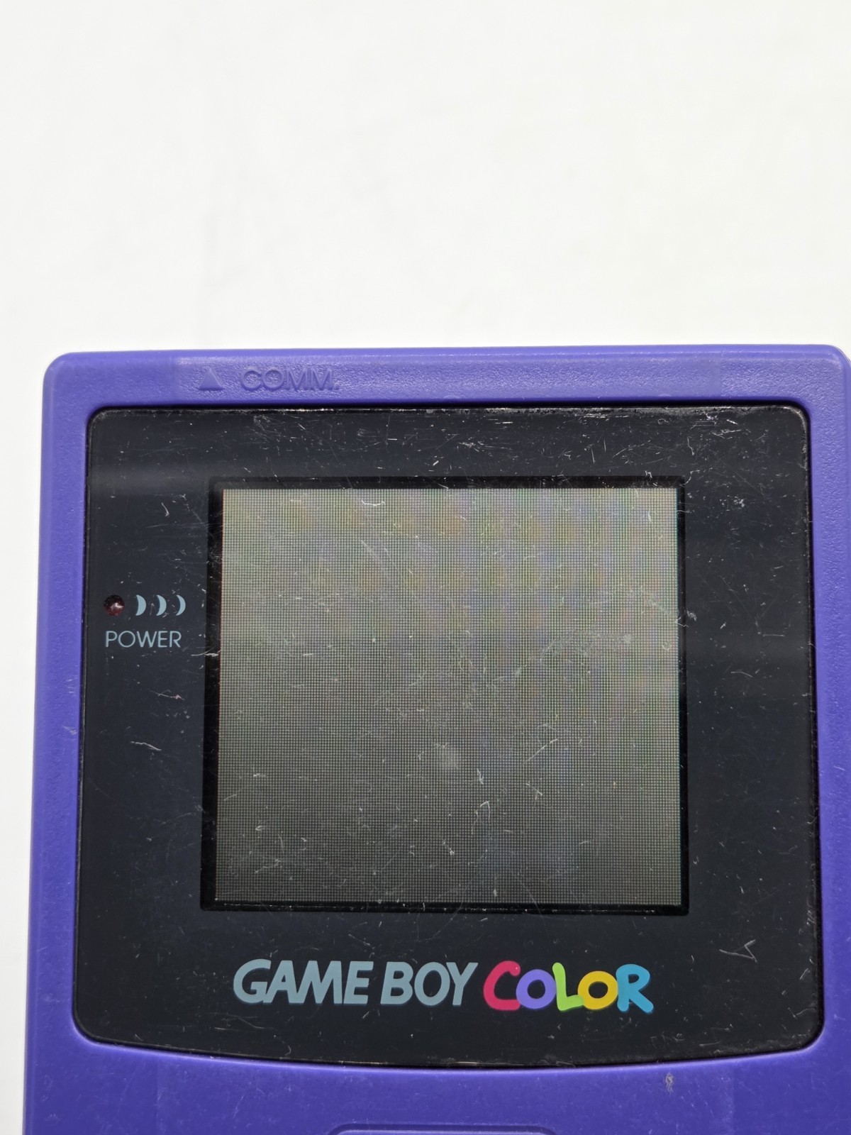 Parts Repair Nintendo Game Boy Color Grape Handheld System and Ultimate BMX Game