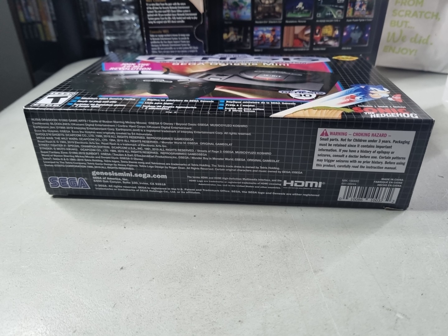 SEGA GENESIS Mini By SEGA Console 42 GAMES 30 Years Anniversary 2019 Edition New